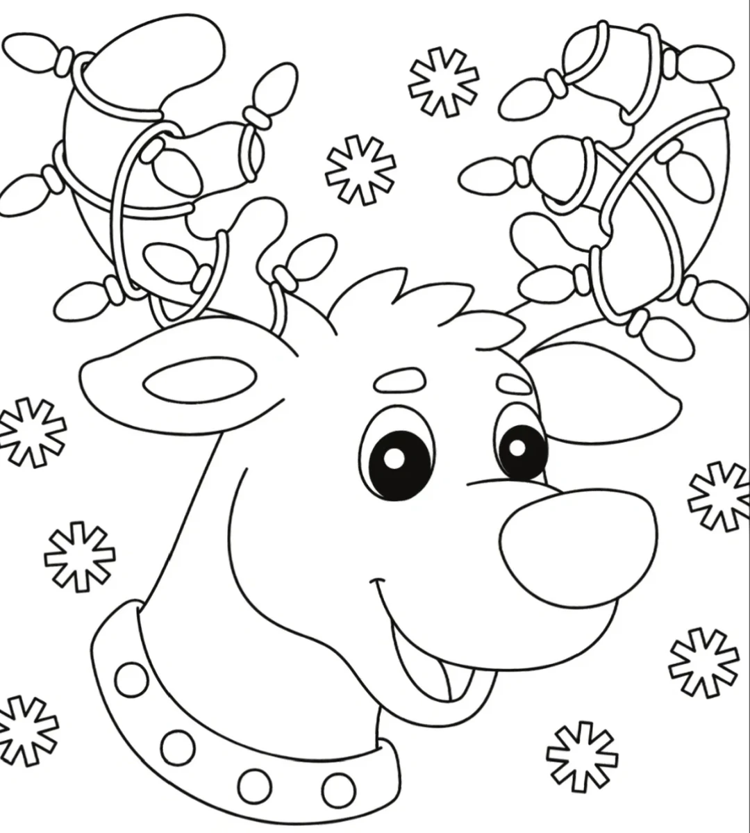 cute christmas coloring pages - coloring pages for adults