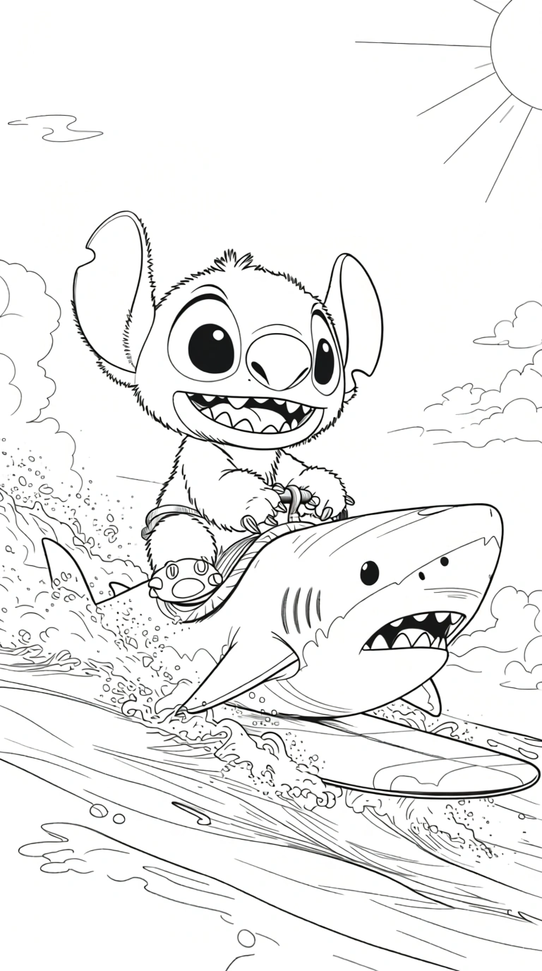 stitch and angel coloring pages - free coloring pages for kids