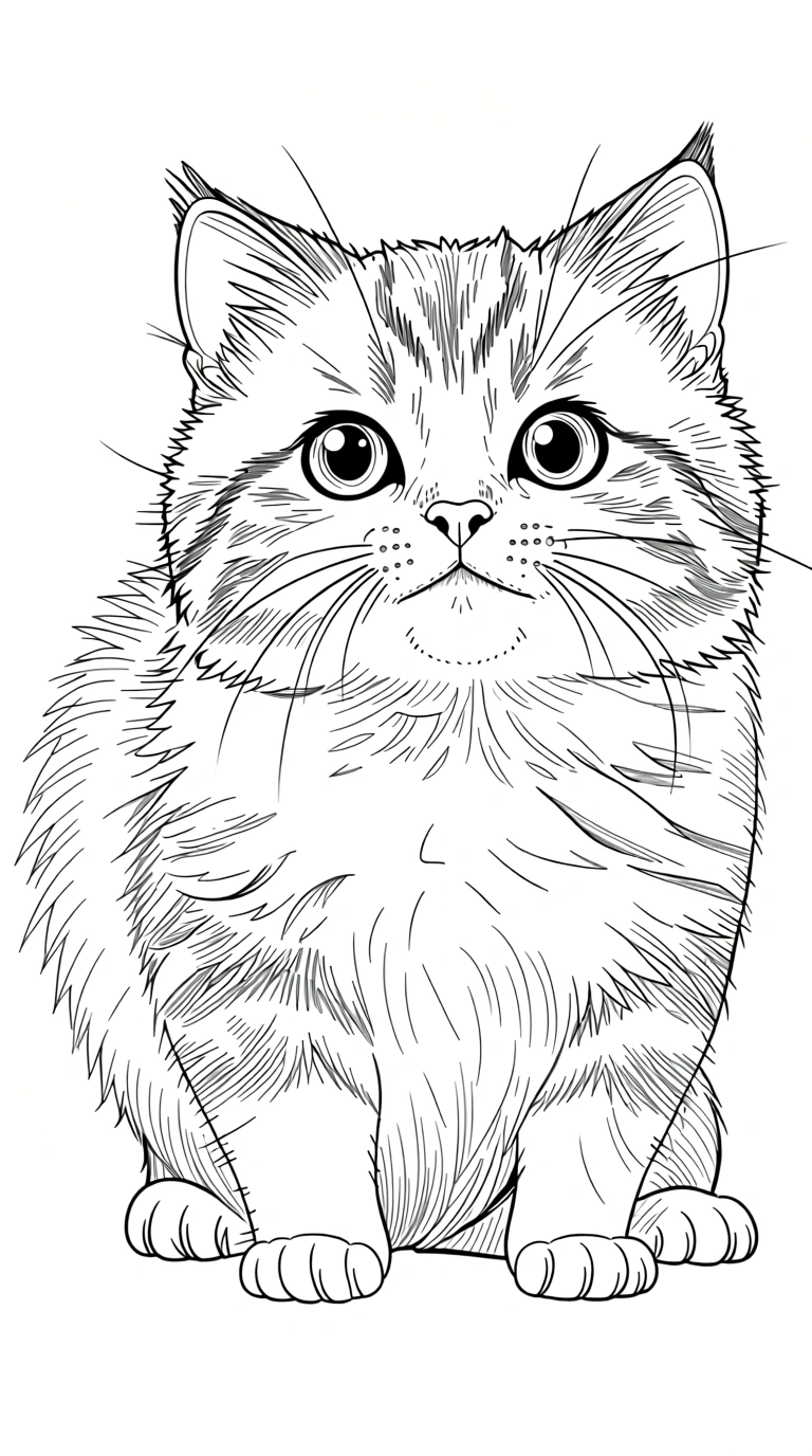 kitty cat coloring pages - coloring pages free
