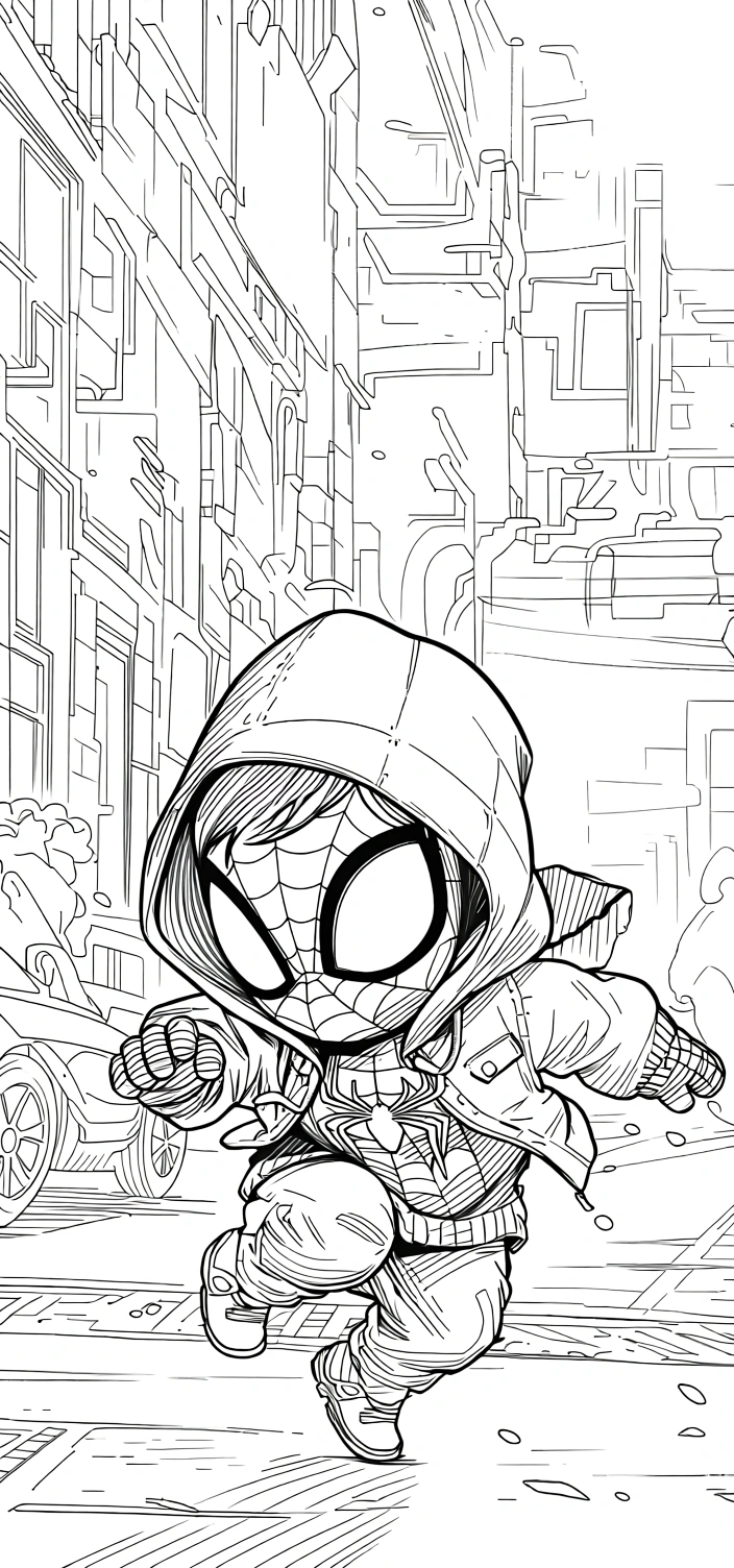 printable spiderman coloring pages - coloring page