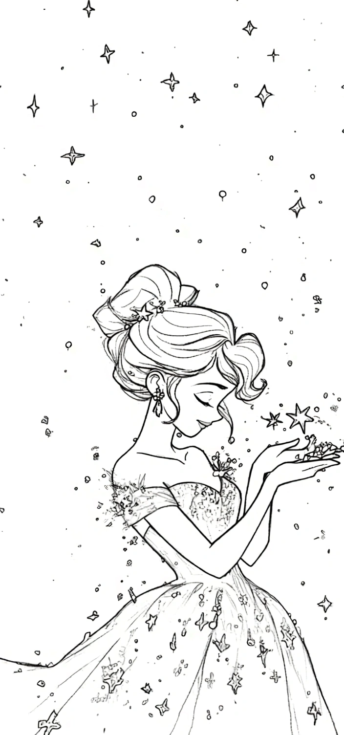 princess and the frog coloring pages - coloring pages for kids