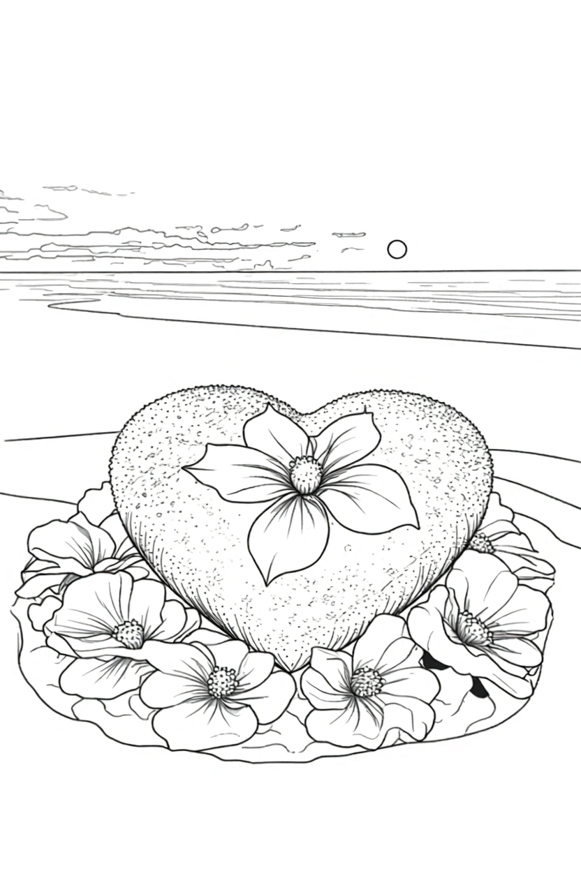 free valentines day coloring pages - coloring sheet