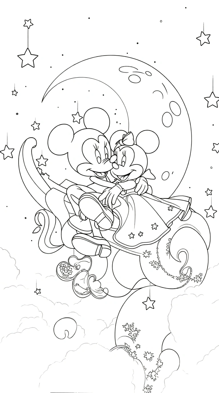 minnie mouse coloring pages - coloring pages