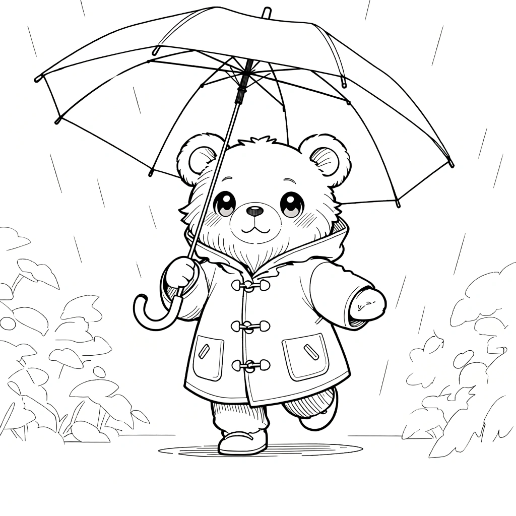 bear coloring pages - coloring pages for adults