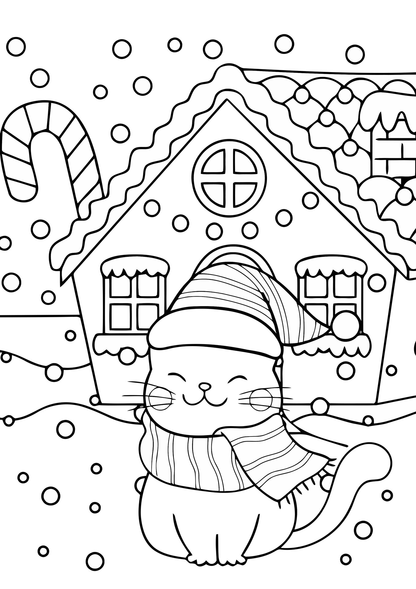 christmas color pages - coloring pages printable