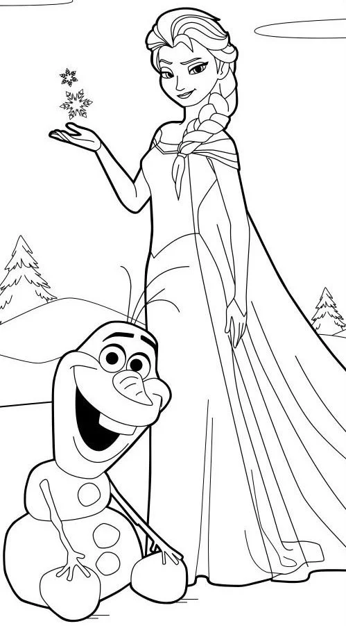 elsa frozen coloring pages - coloring sheets
