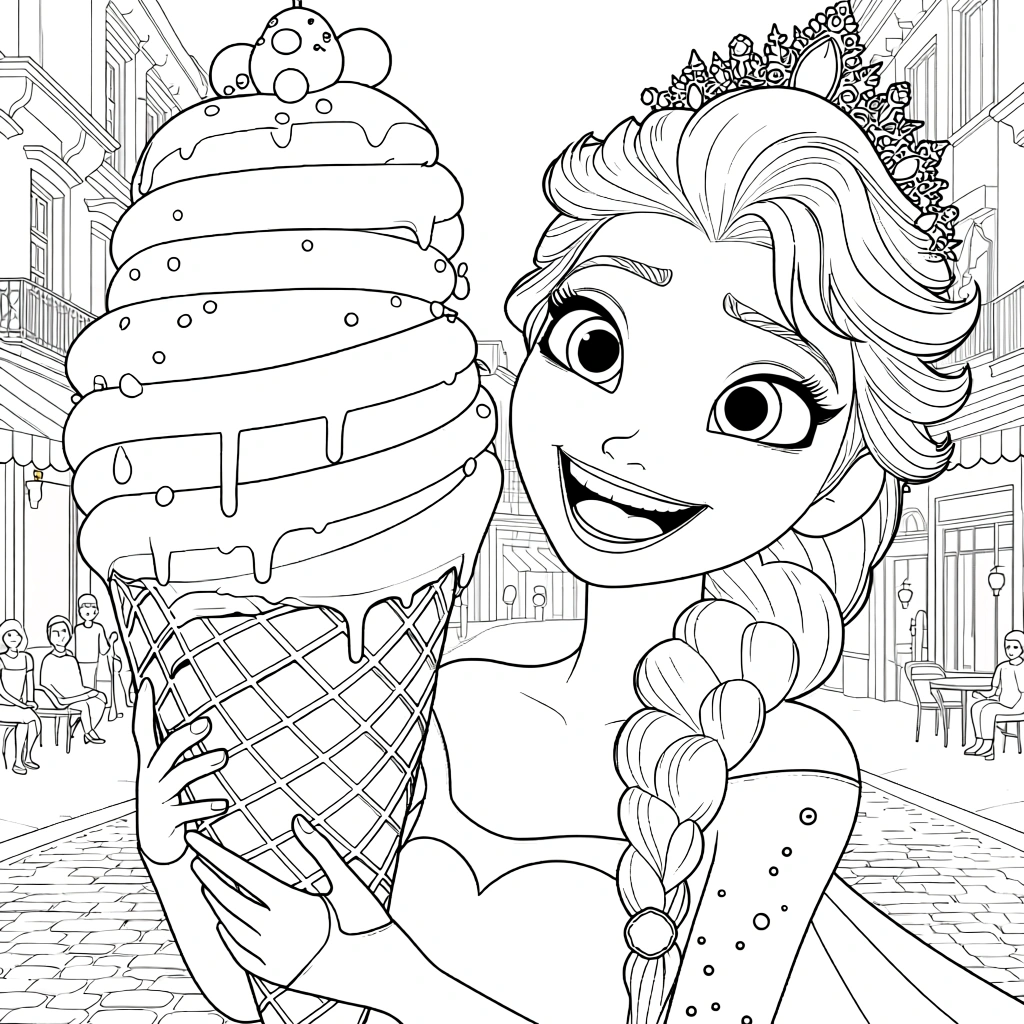 disney elsa coloring pages - crayola coloring pages