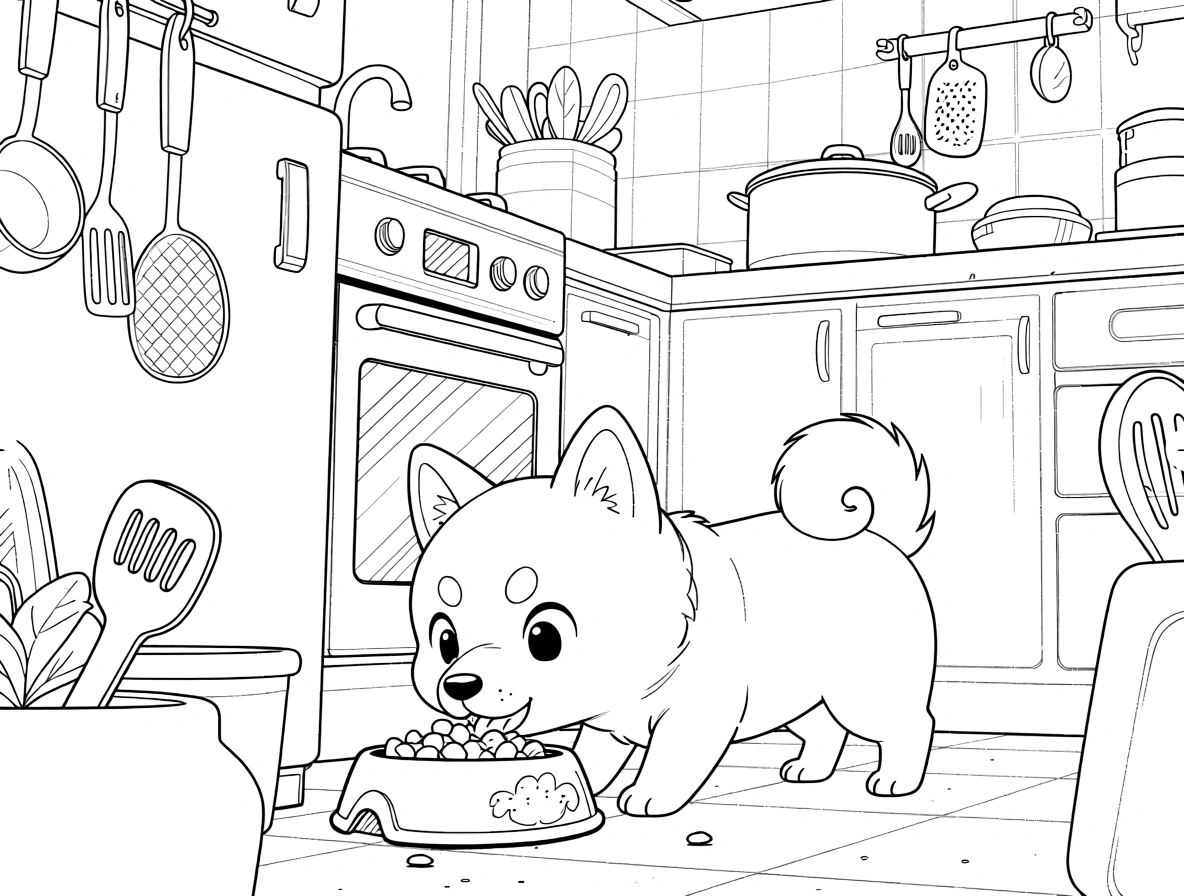dog coloring book pages - coloring pages for kids