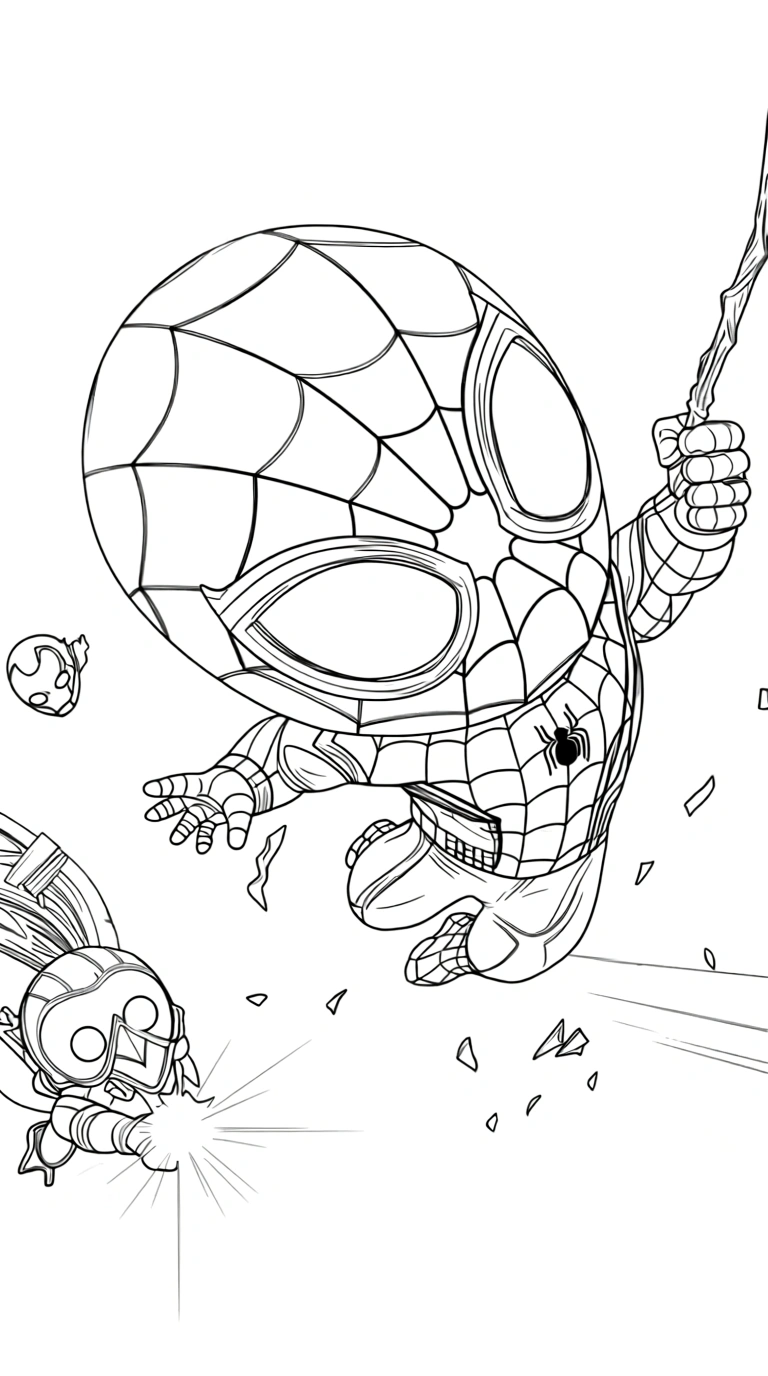 coloring pages spiderman - coloring pages
