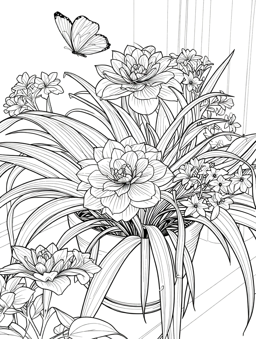 flower coloring pages - coloring pages for kids